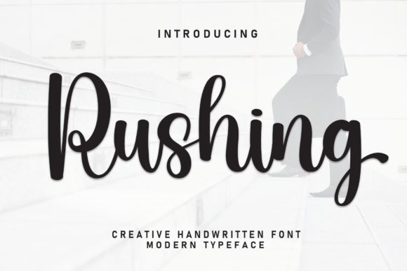 Adding a Personal Touch with the Rushing Script Font