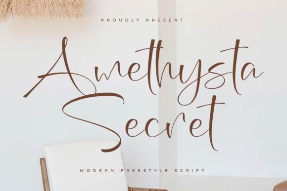Amethysta Secret: The Modern Script for Elevated Branding