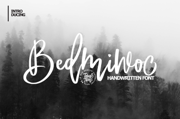 Bedmiwoc: The Modern Script Font for Elegant Branding