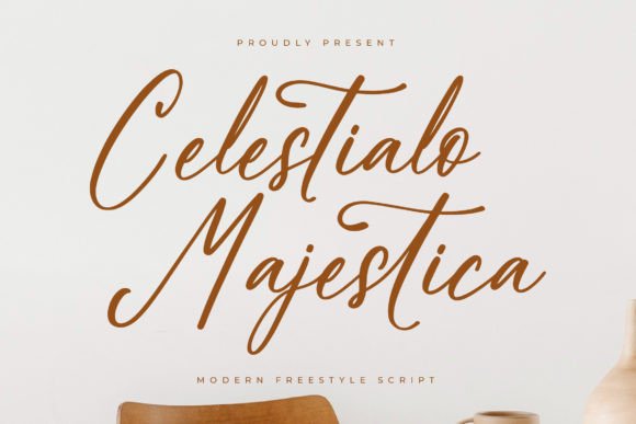 Celestialo Majestica: A Modern Script for Elevated Design