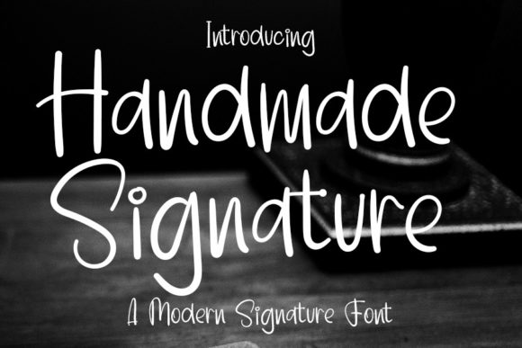 Elevating Your Brand with the Handmade Signature Font