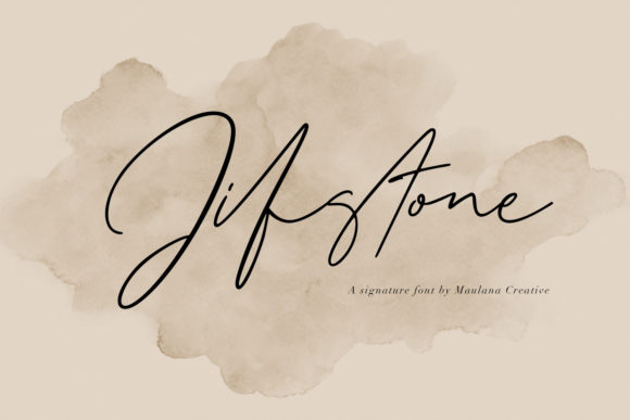 Jifstone: The Script Font for Modern Branding