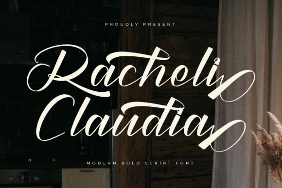 Racheli Claudia: A Modern Bold Script for Impactful Design