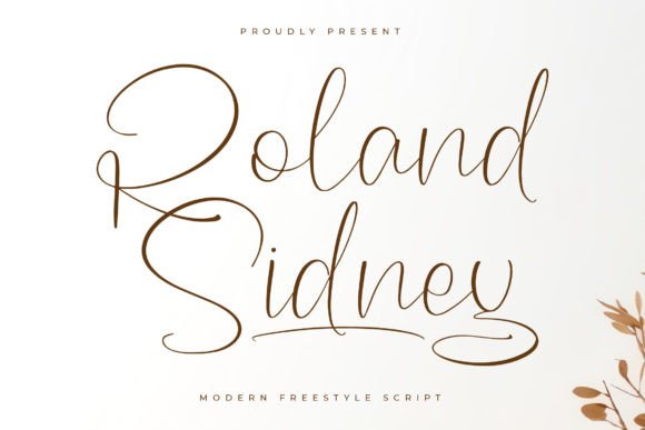 Roland Sidney: A Modern Script with Timeless Appeal
